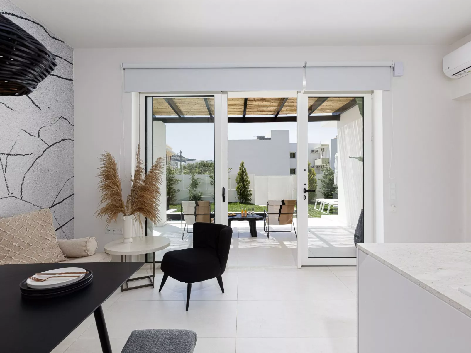 In Plakias mit privatem Parkplatz-Binnen