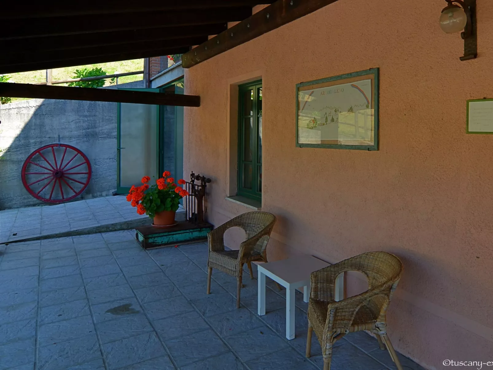 Wohnung in Piteglio mit Privatem Garten-Buiten