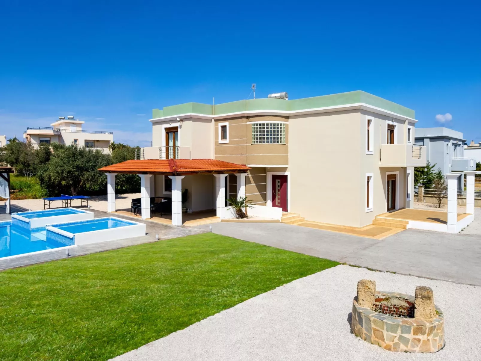 Villa Aileen für 10 Personen auf Rhodos-Buiten