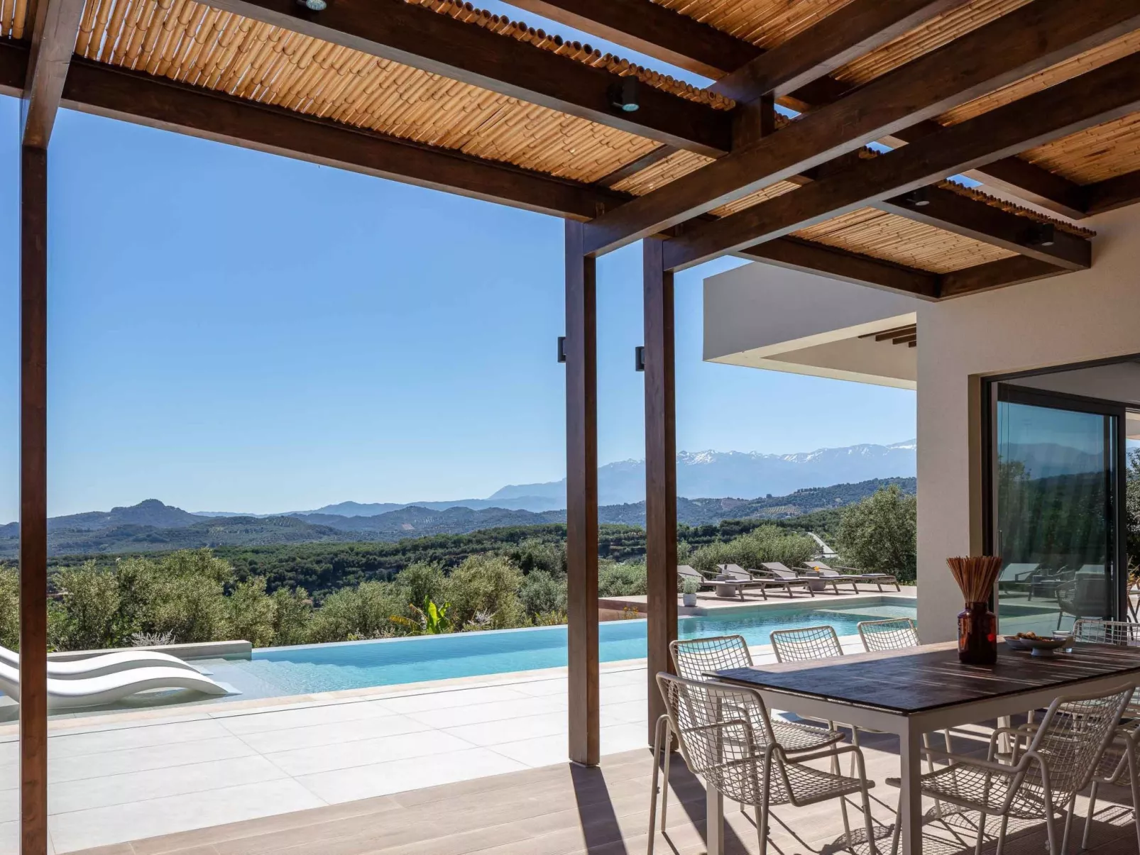 Villa Aglaea - Salzwasser-Pool und atemberaubender Meerblick-Buiten