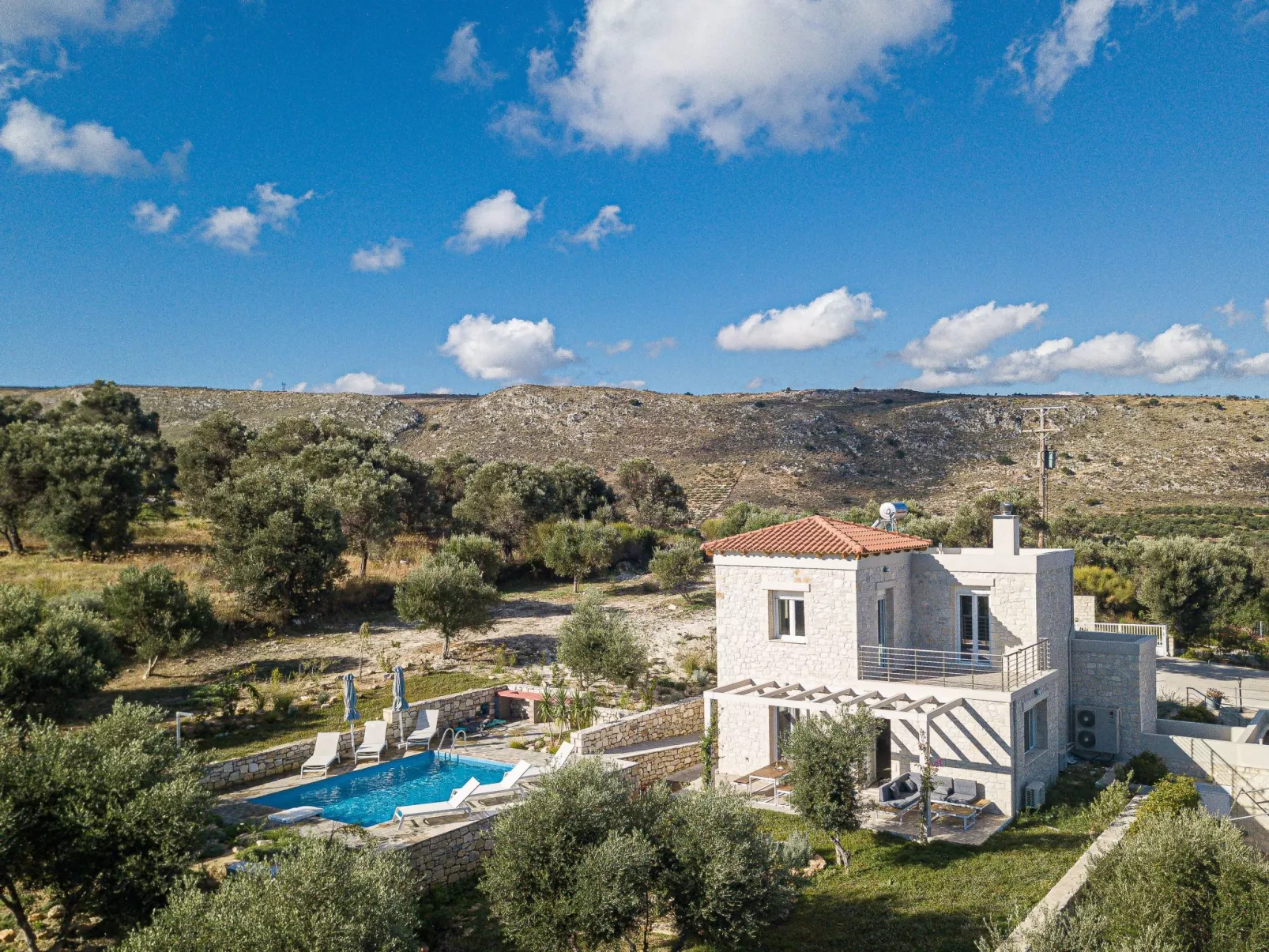 Komfort-Villa mit privatem Pool-Buiten