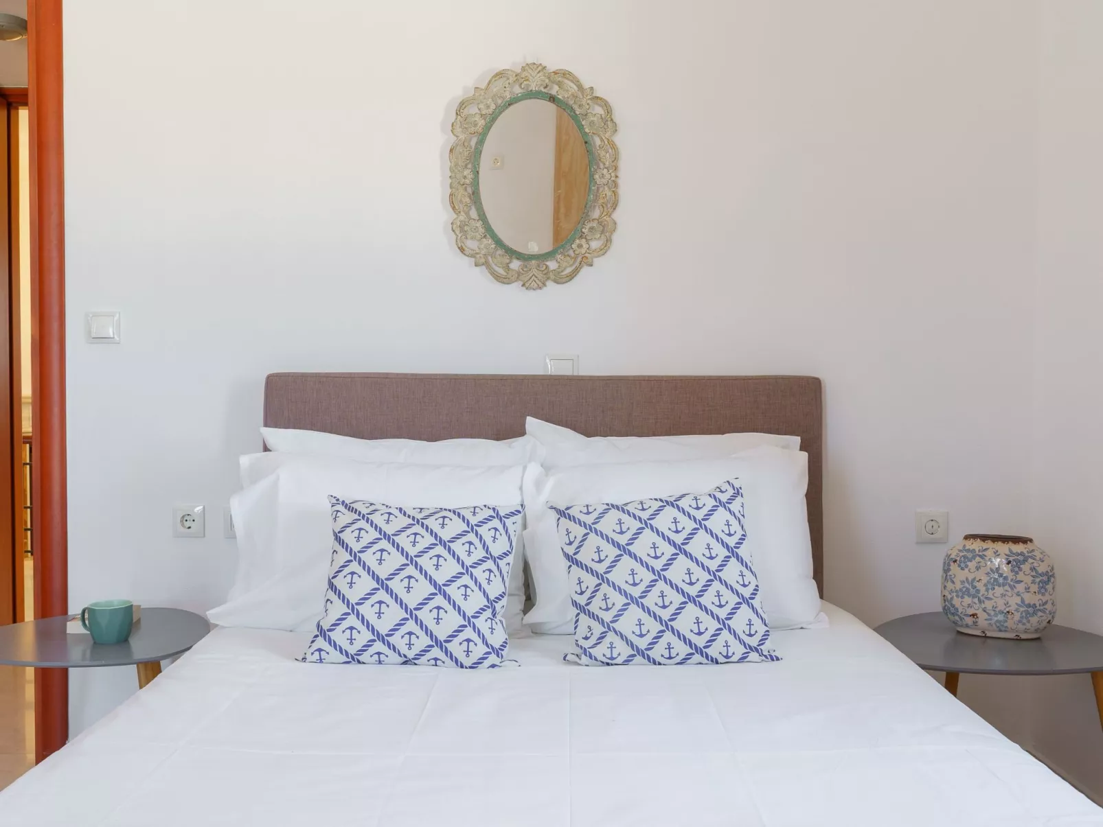 Villa mit Meerblick und privatem Pool, BBQ 1,5km vom Strand entfernt-Binnen