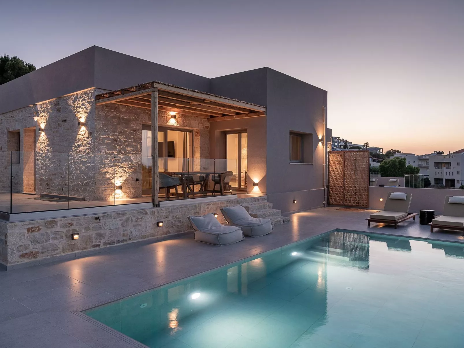 Haus in Gazi mit privatem Parkplatz und herrlicher Aussicht-Buiten