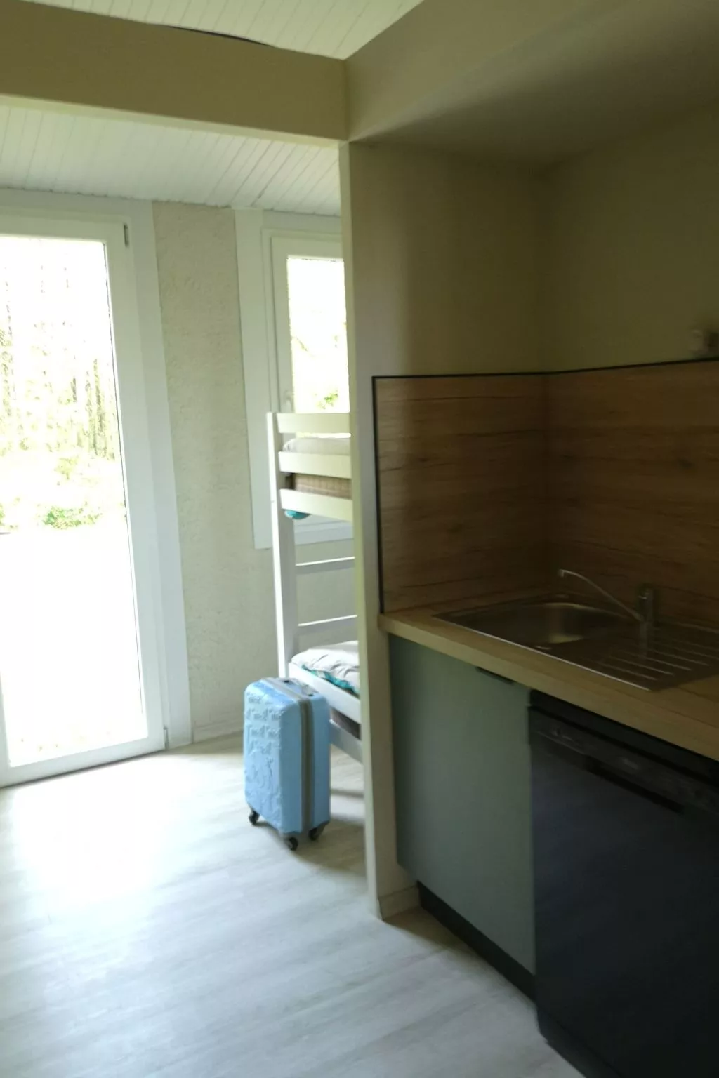 Hübsches Tiny Cottage mit Waldblick im Feriendorf-Binnen