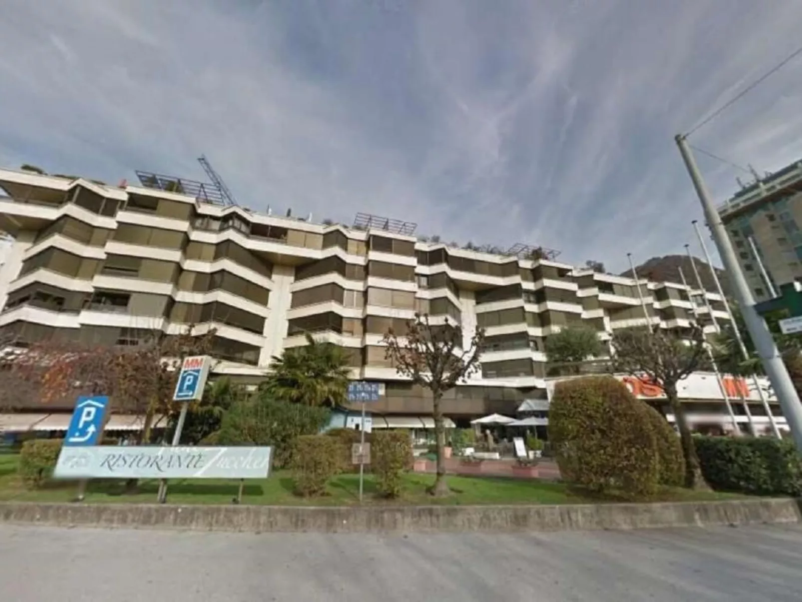 Lugano City Wohnung in Cassarate am See-Buiten