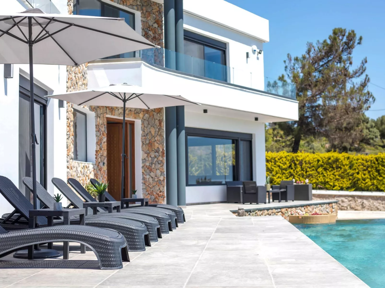 Villa Indira in der Nähe des Dorfes Kallithea-Image-tags.info