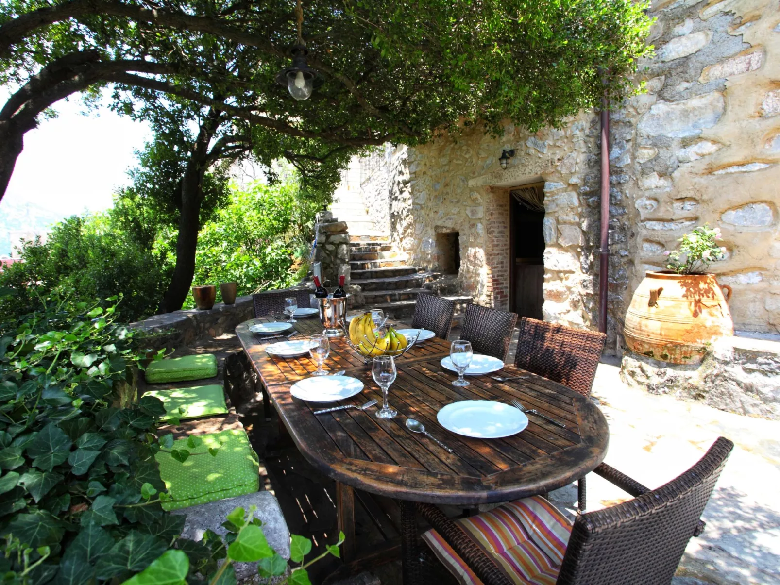 Villa "Villa  sunny Askyfou"-Buiten