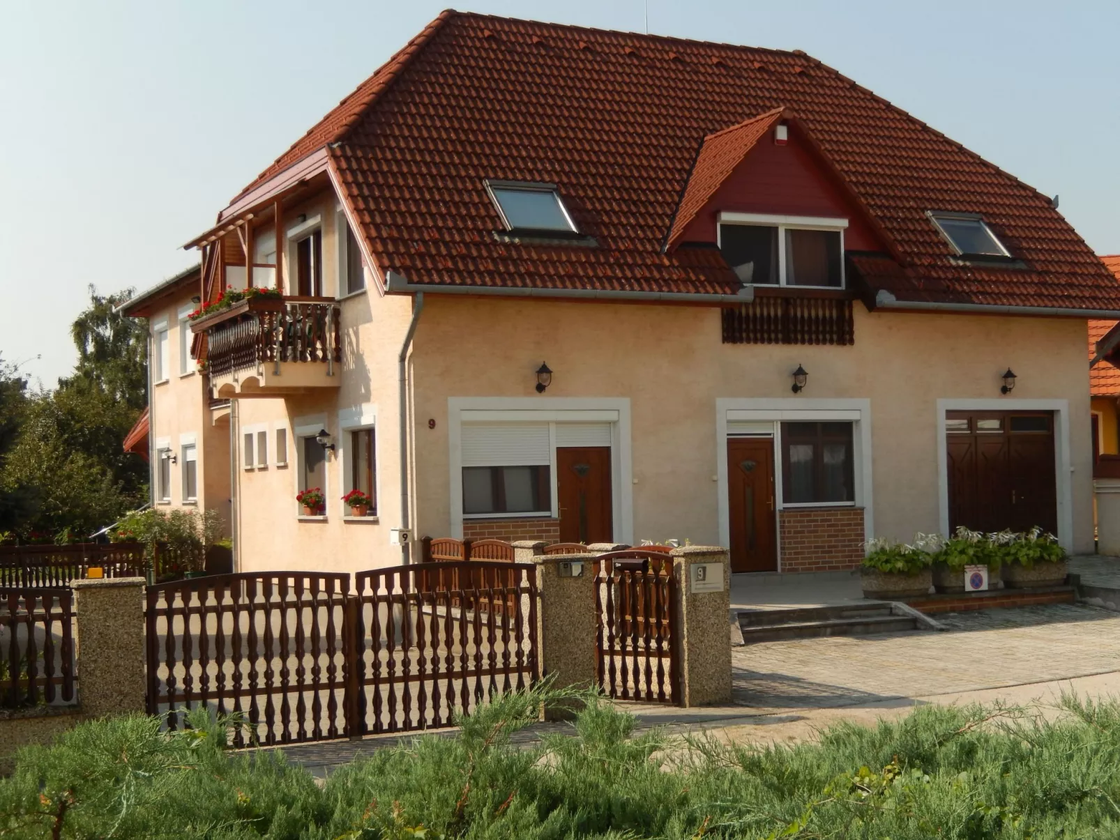 Apartement mit Balkon Nr.5 Ács Apartman Hévíz-Buiten