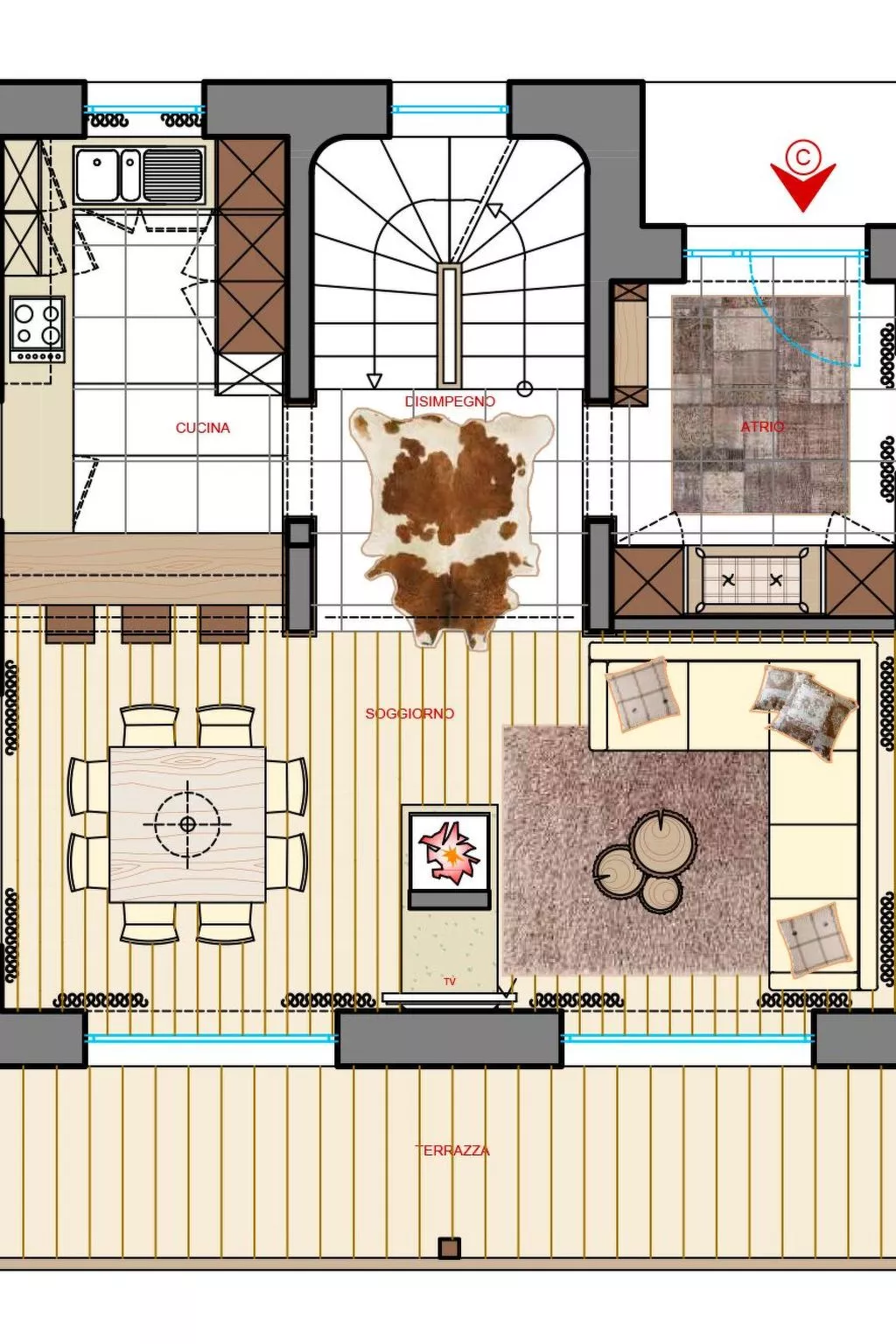 Liondes Chalets - Re-Binnen