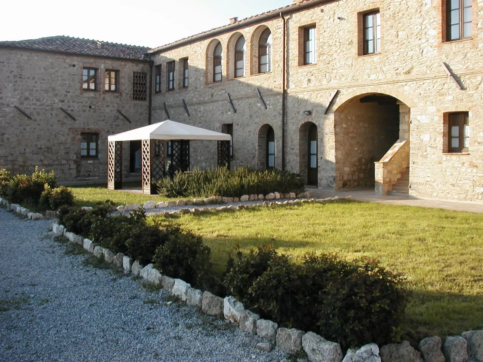 Beccanella' Wohnung mit Gemeinschaftspool-Buiten