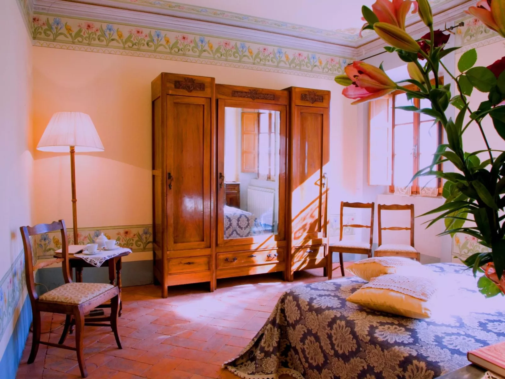 Wohnung in einer alten Villa mit Schwimmbad-Binnen