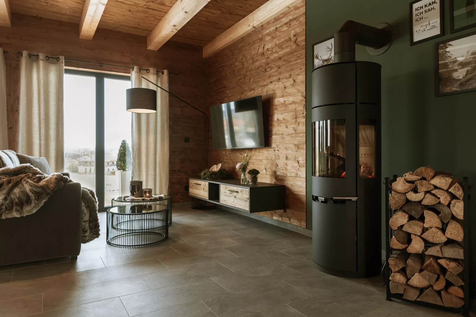 Chalet Classic 5 P - Woonkamer