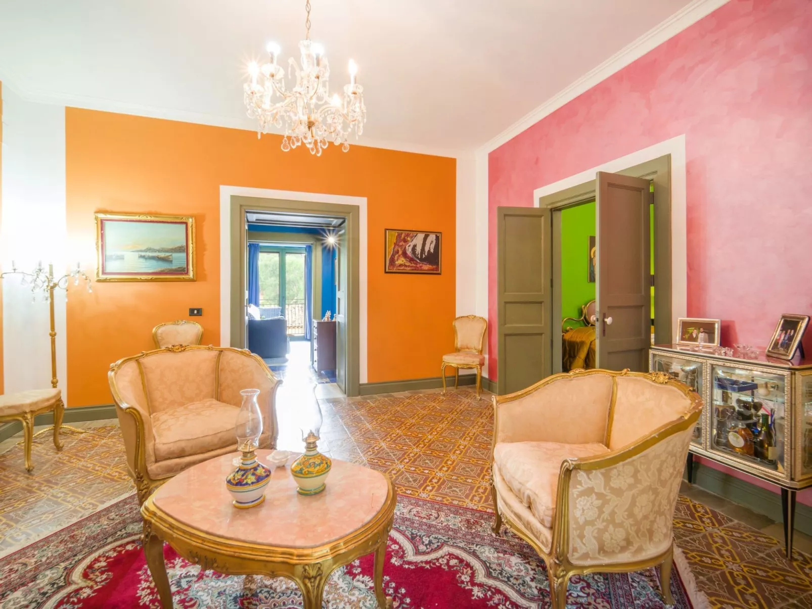 Ferienvilla 'Mamma Alessandra-Binnen