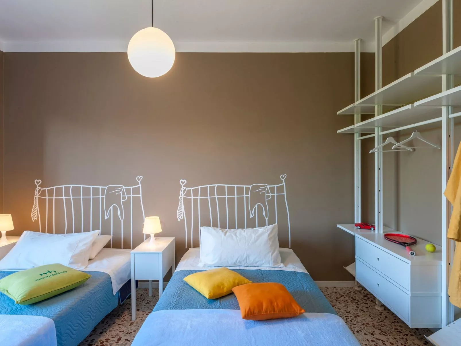 Villa Traiani, Marken Urlaub, privater Pool-Binnen