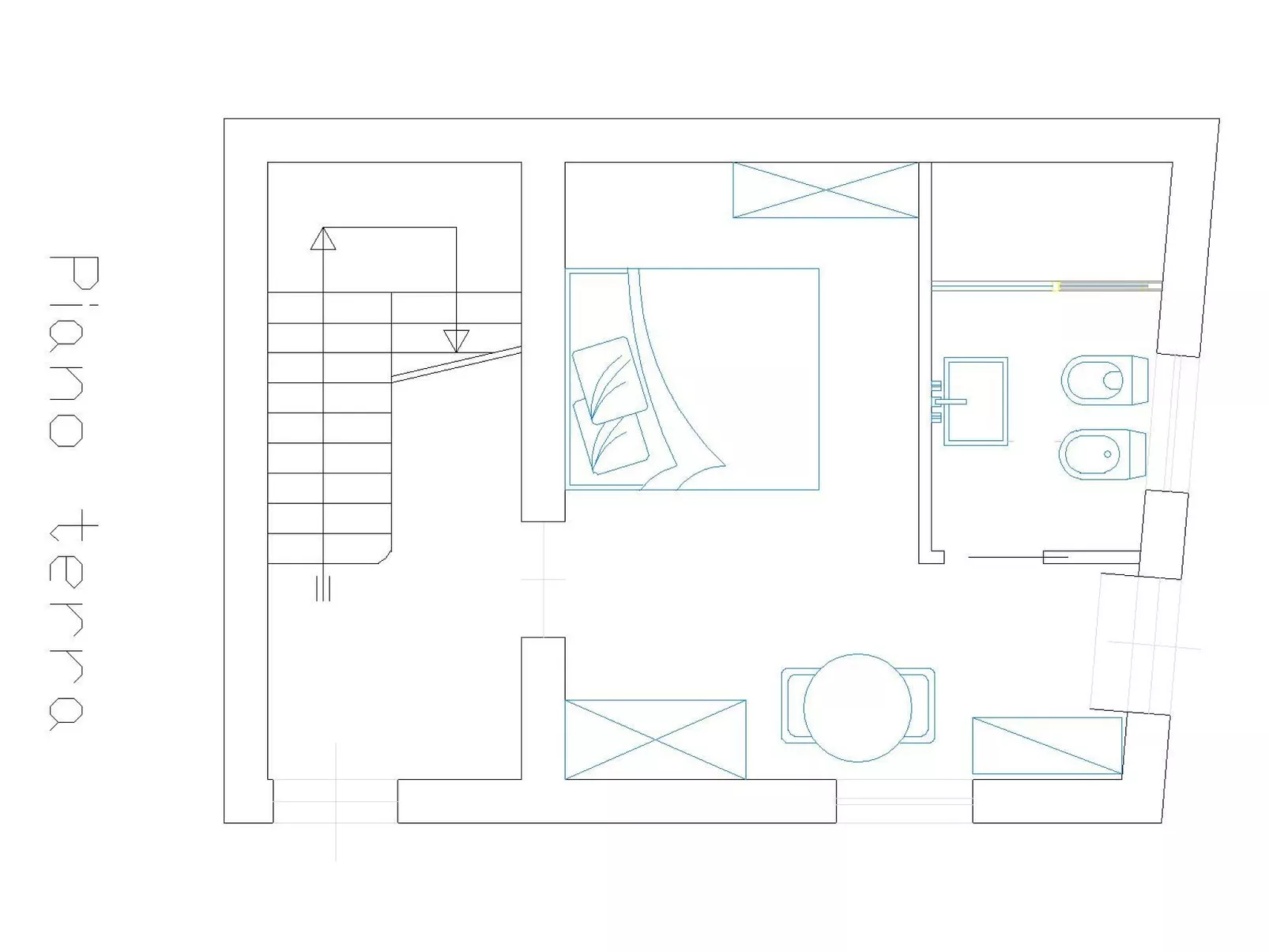 Romantisches Zimmer mit Jacuzzi-Binnen
