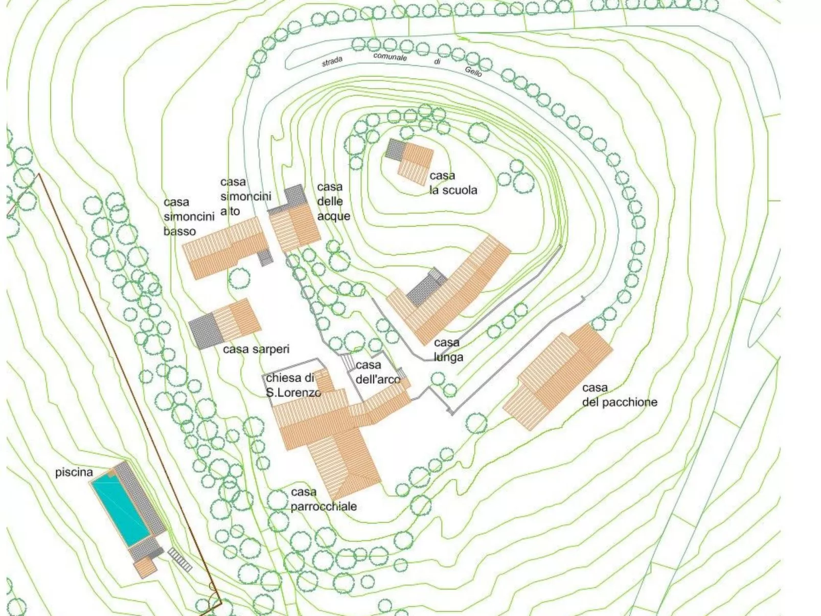 Casa Il Sàrperi in Montecatini Val di Cecina-Binnen