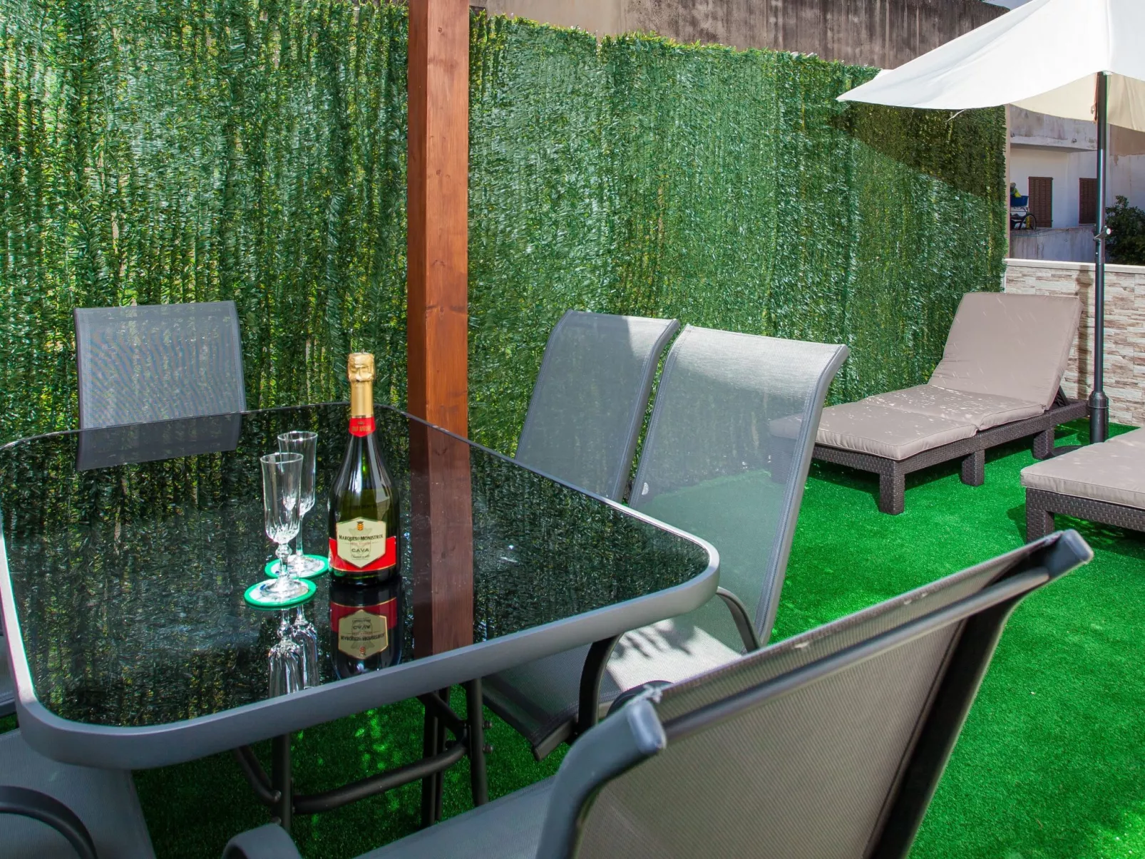 Mafloras Luxus und Strand Appartement-Buiten