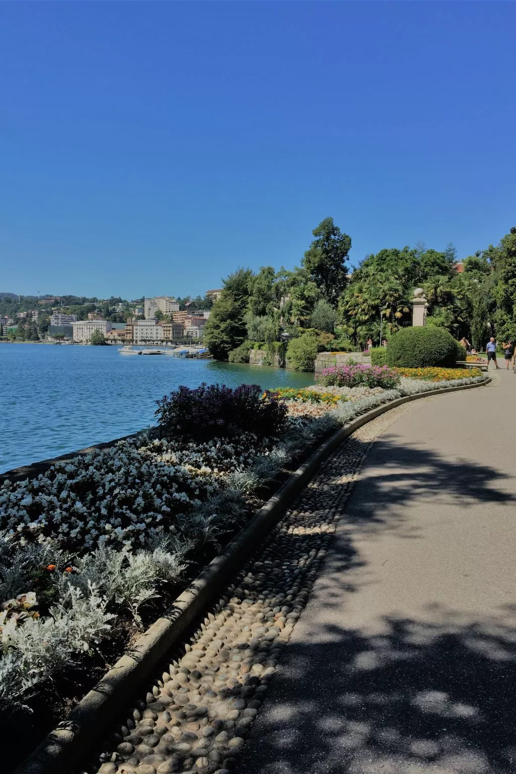 Mobilheim am Luganer See Porlezza-Buiten