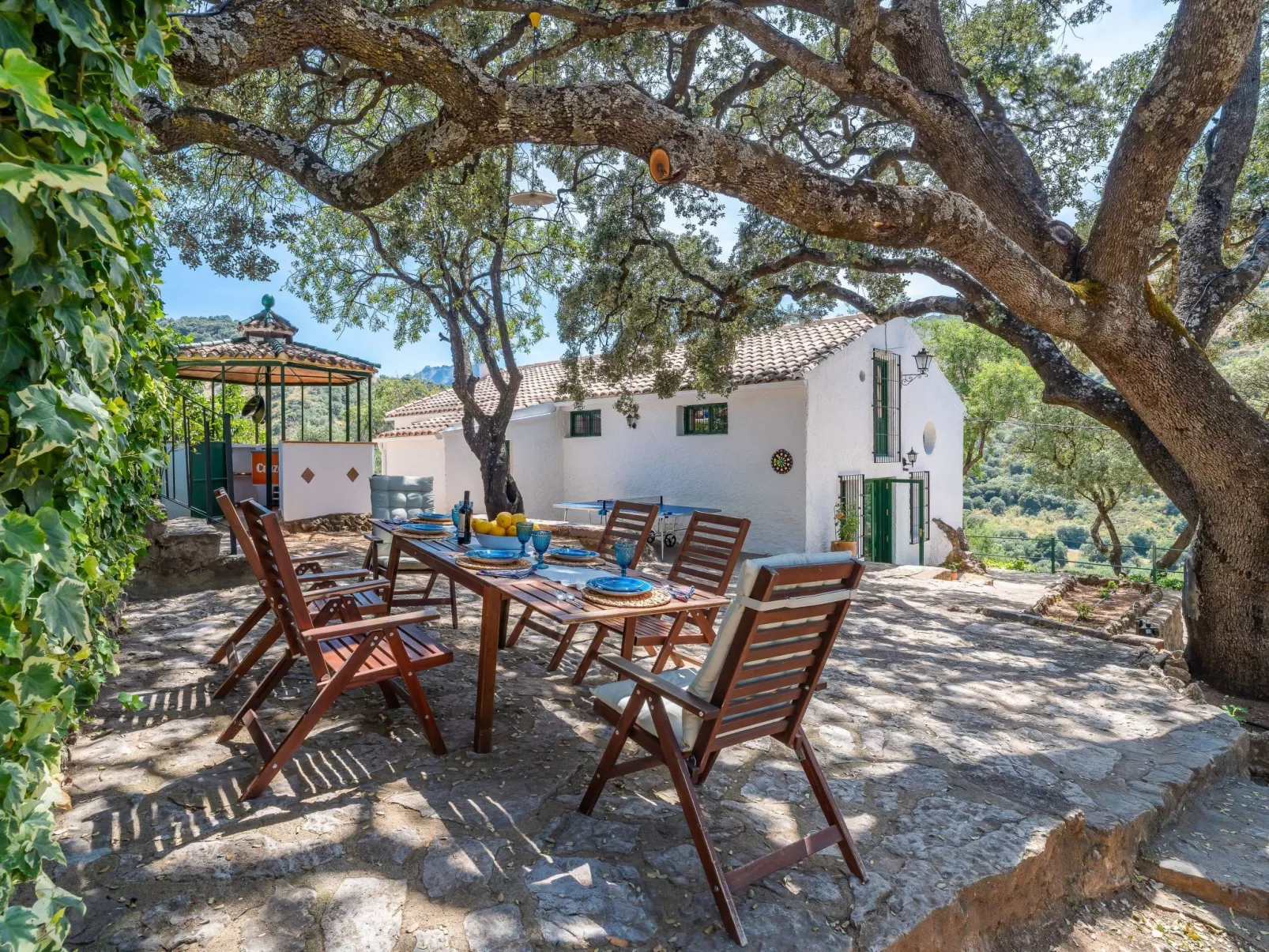 Cerro de la Cruz,charmantes Bauernhaus mit bester Aussicht,im Zentrum Andalusie-Buiten