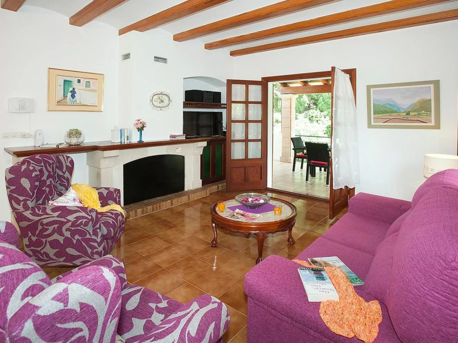 Villa 800 m vom Zentrum von Pollença entfernt-Binnen