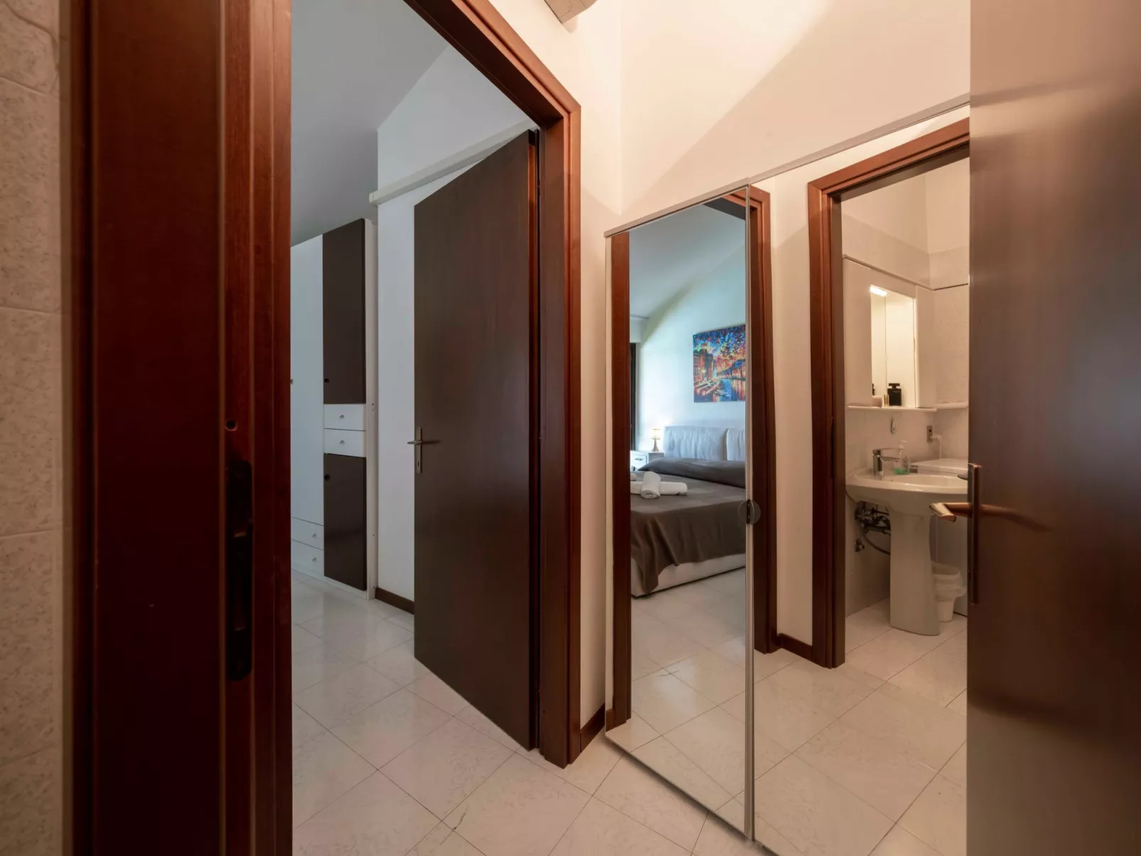 La Palma - Apartment mit Balkon und Poolblick-Binnen