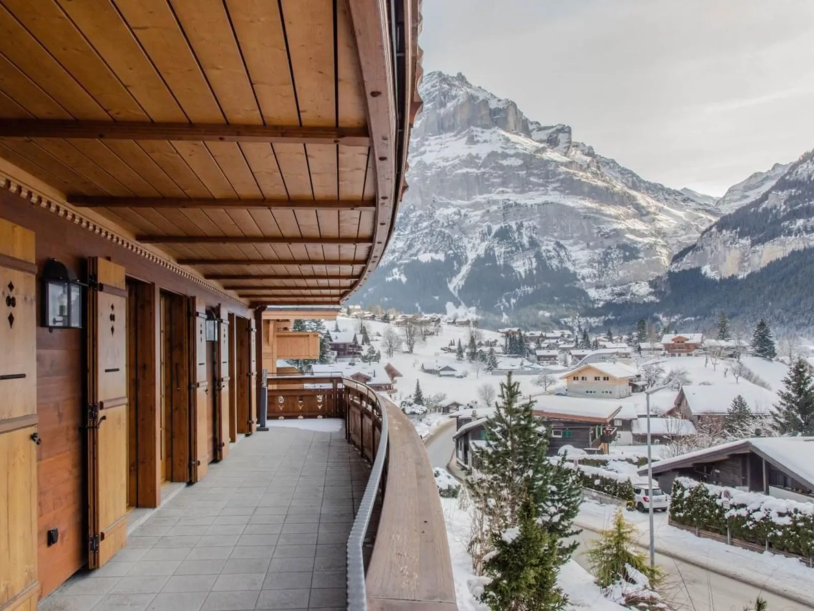 Chalet La Gioventu mit Spa-Bereich-Buiten