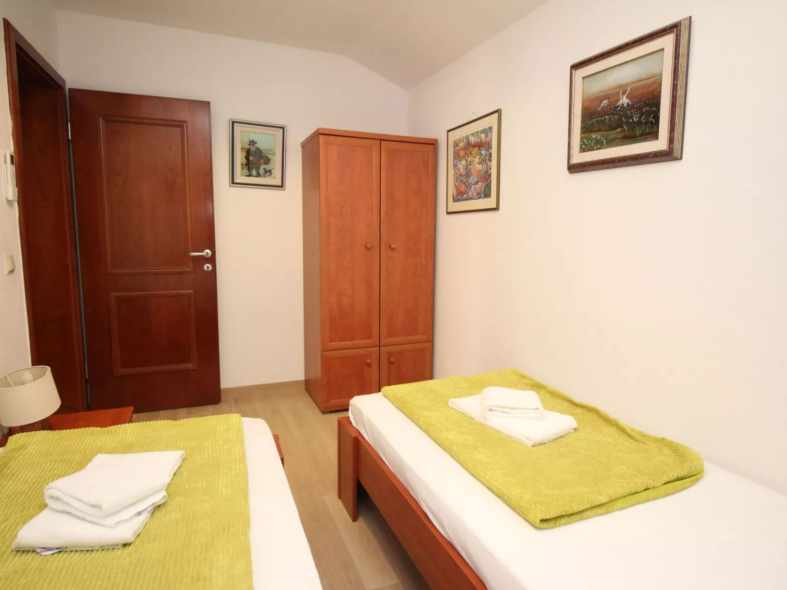 In Baška mit Eigenem Balkon-Binnen