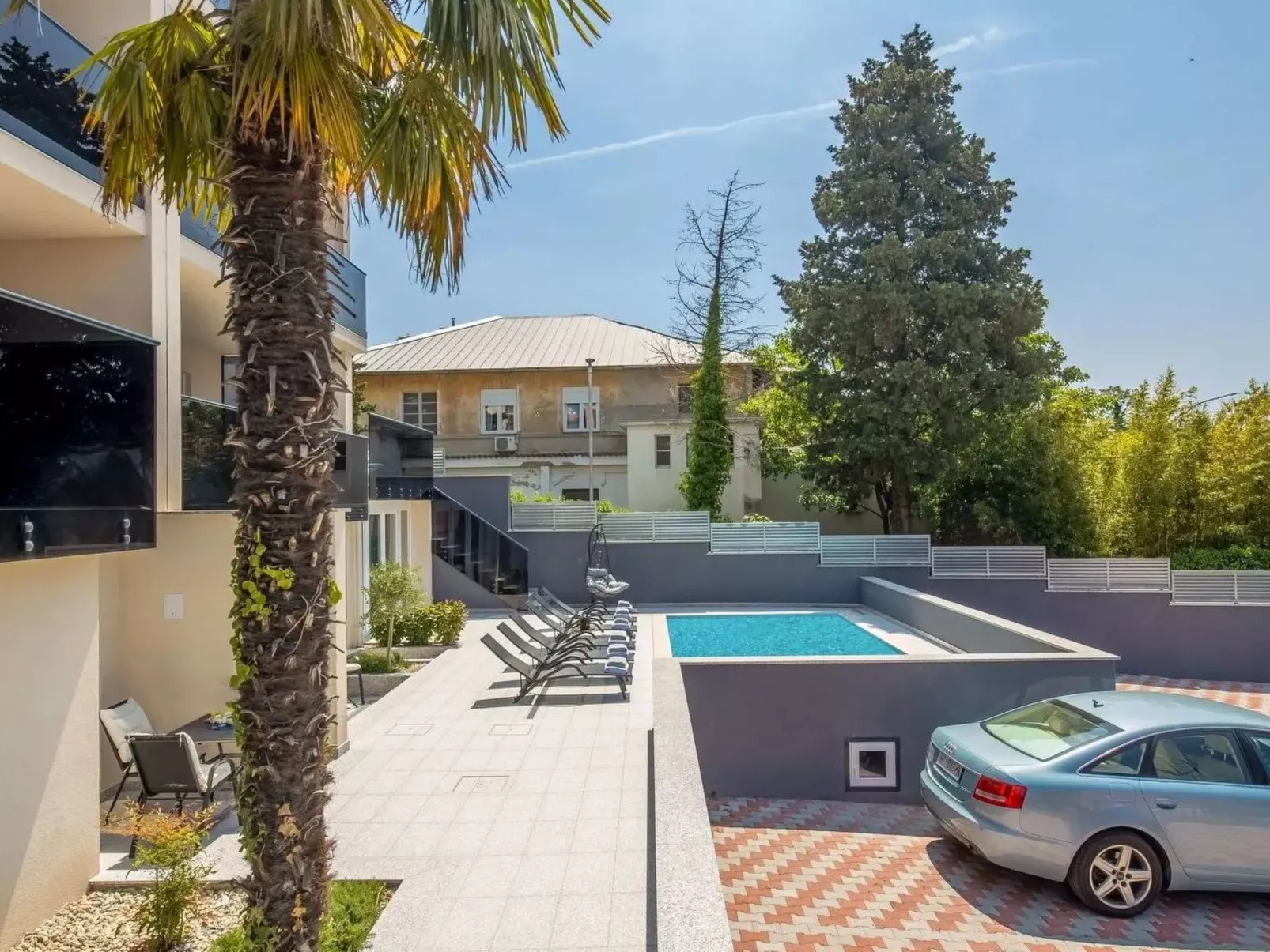 Modernes Apartment in Crikvenica mit Gemeinschaftspool-Image-tags.info