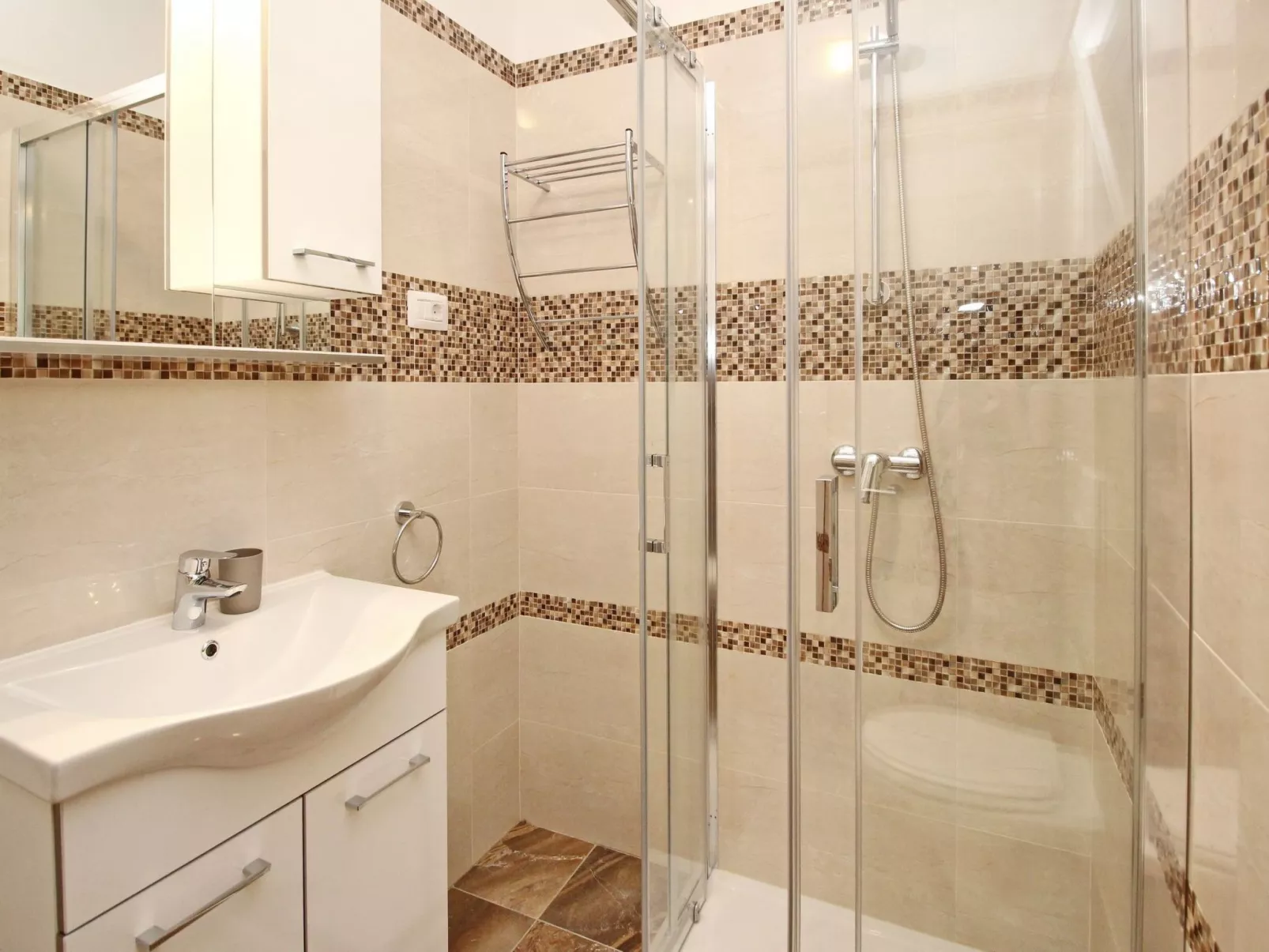 Tolles Appartement in Baška mit Eigenem Balkon-Binnen