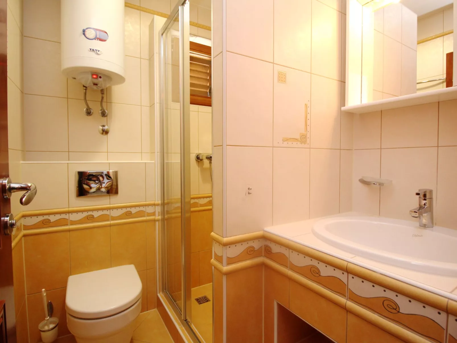 In Baška mit Eigenem Balkon-Binnen