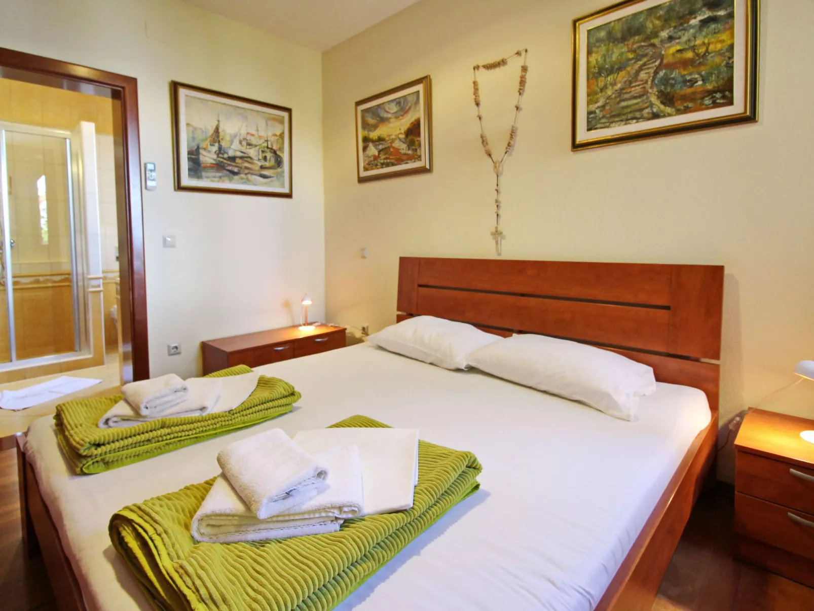 Appartement in Baška mit Eigener Terrasse-Binnen