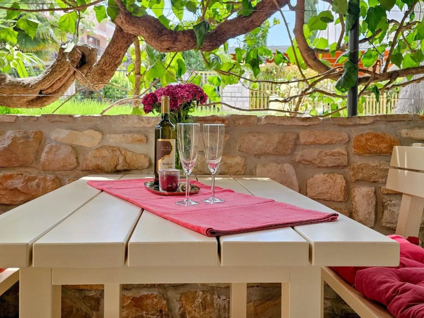 Studio-Apartment 100m vom Meer entfernt-Buiten