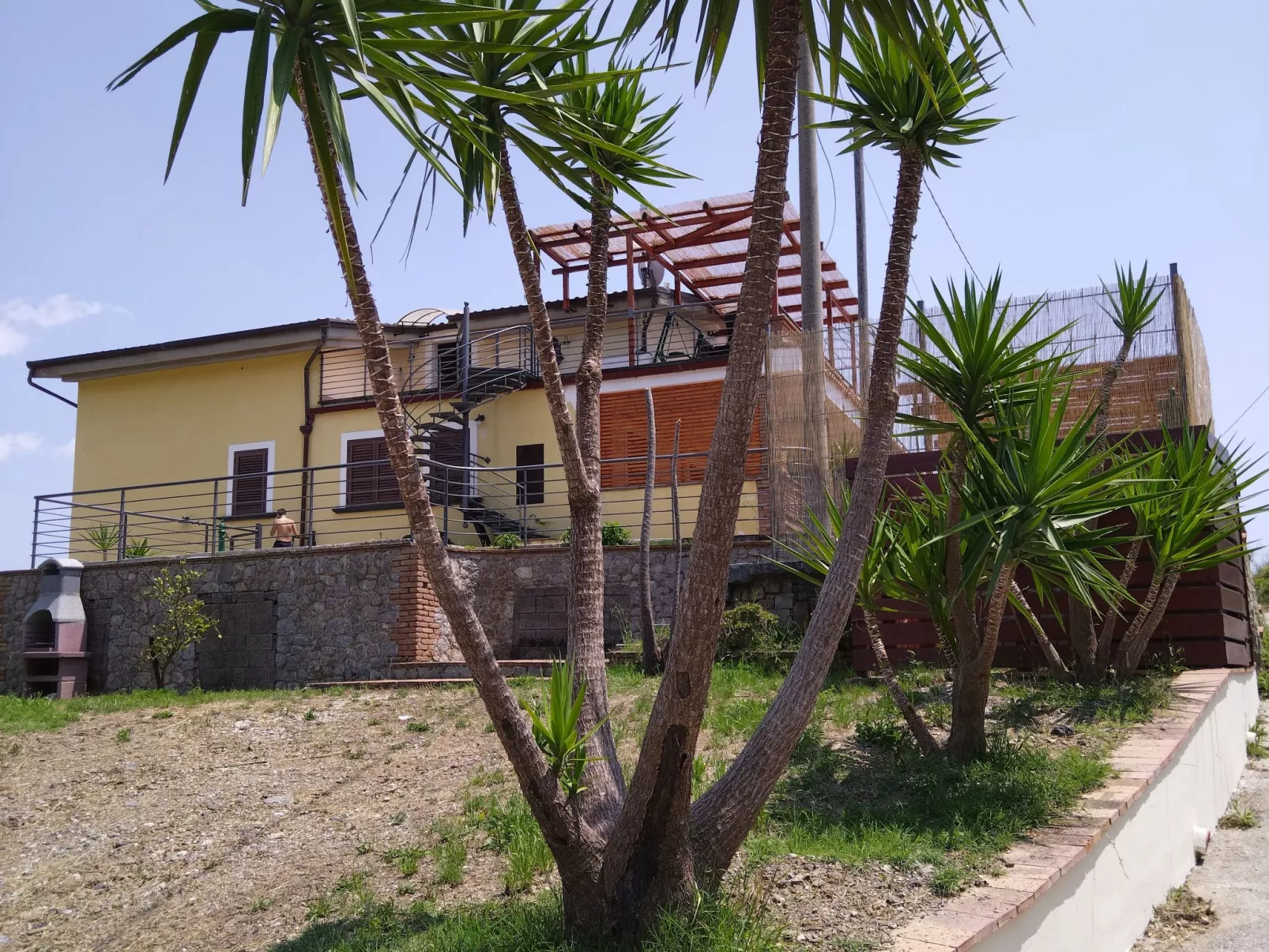 In Cilento, Caprioli,  mit Grill und Garten-Buiten