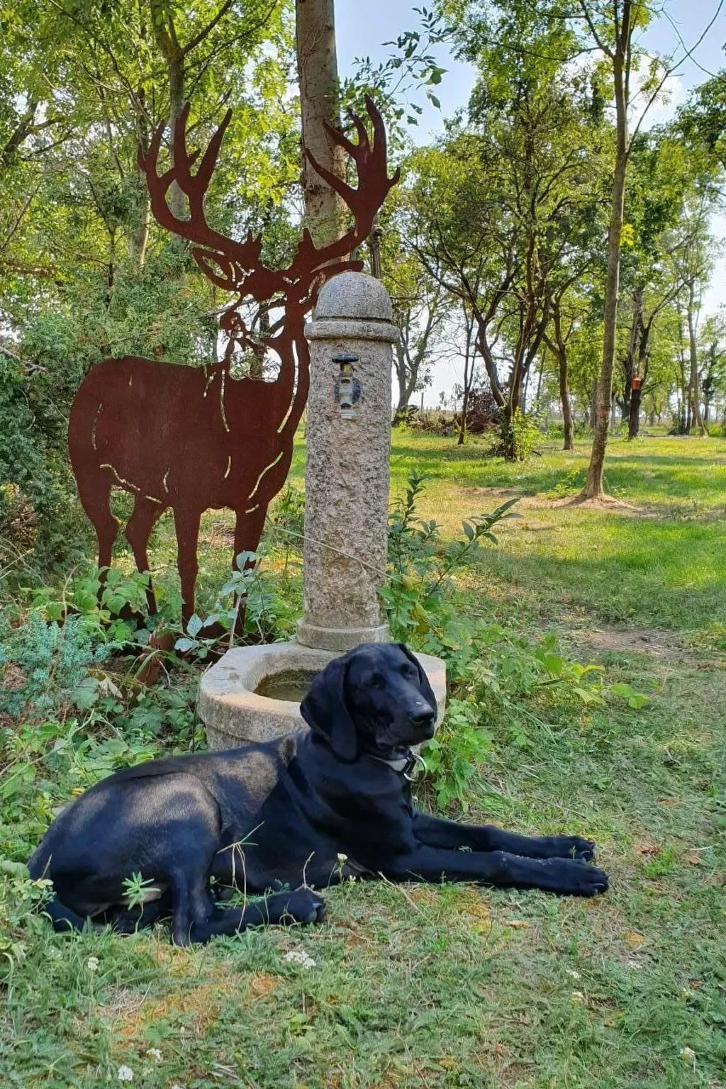 In Lócs mit Privatem Pool-Buiten