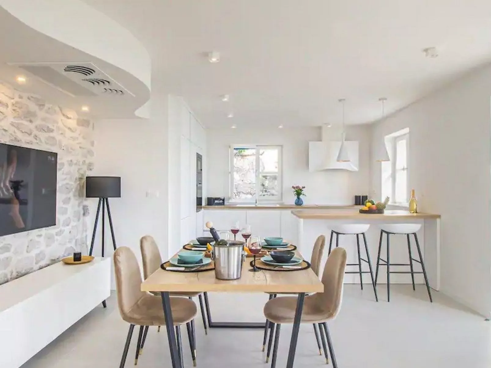 Incredibly beautiful Stone House Villa Lota - Binnen