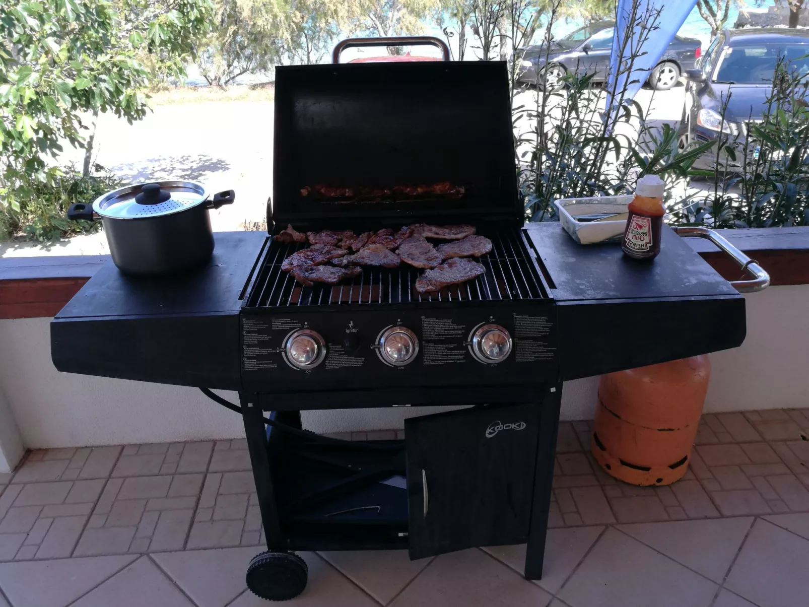 Studio in Strandnähe-Buiten