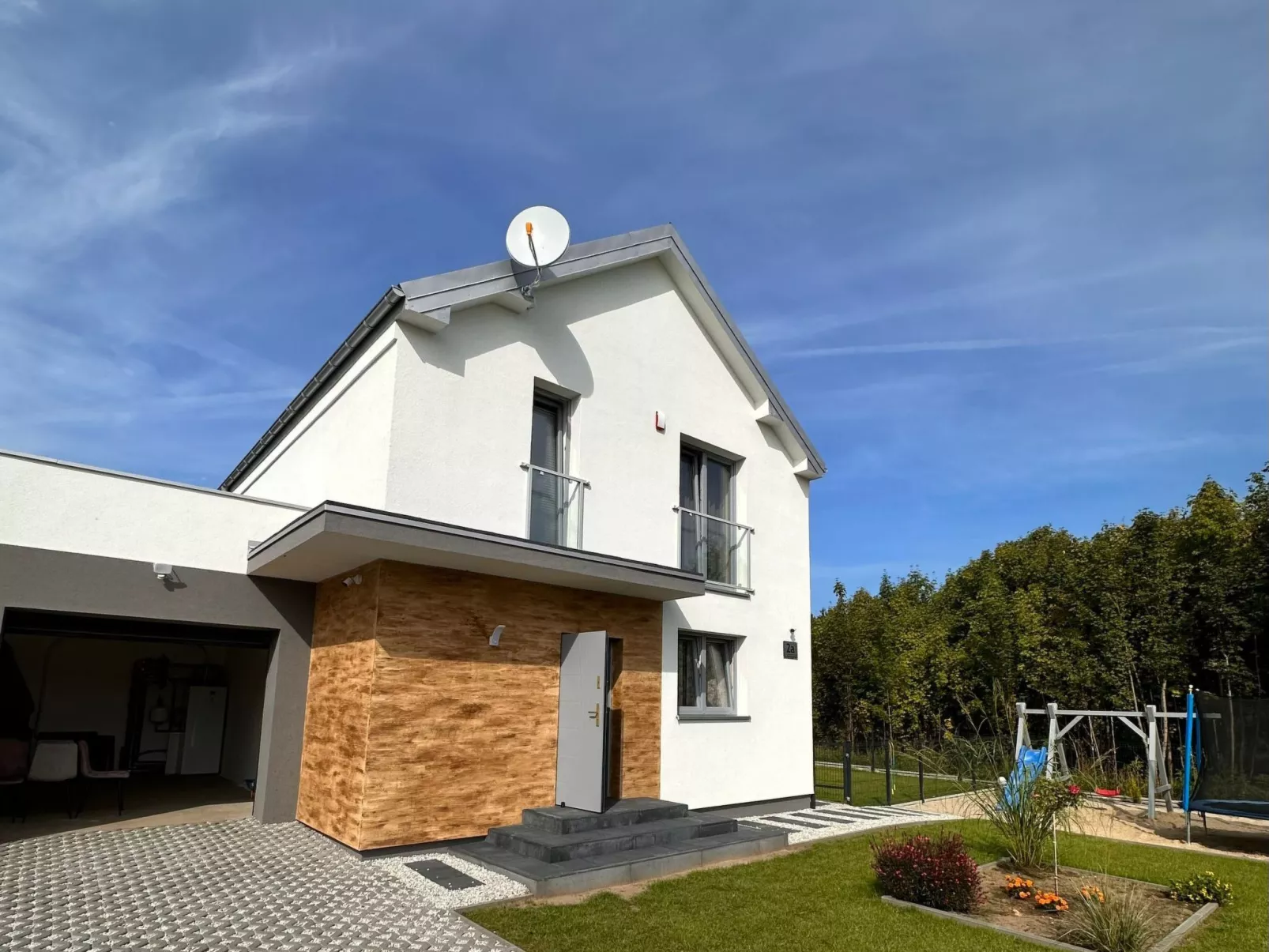 In Kołczewo mit Grill und Garten-Buiten