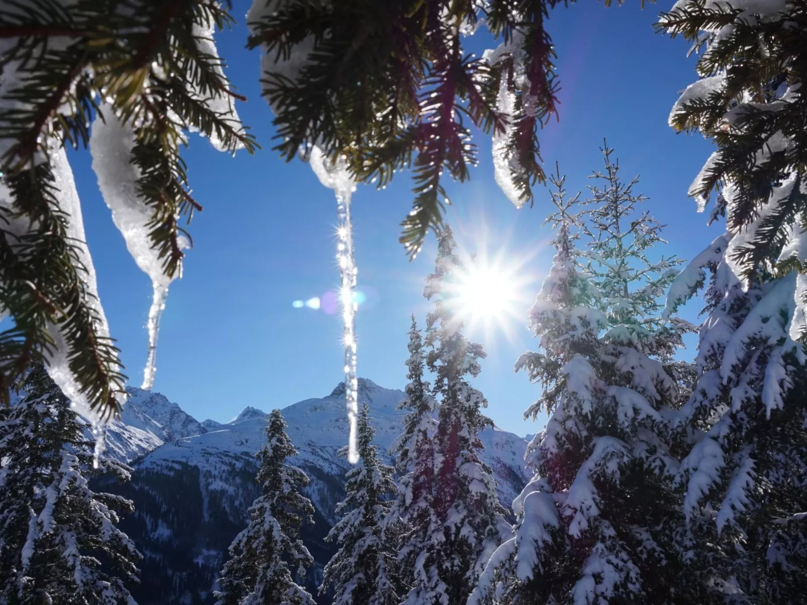 Daniela in Galtür-Buiten