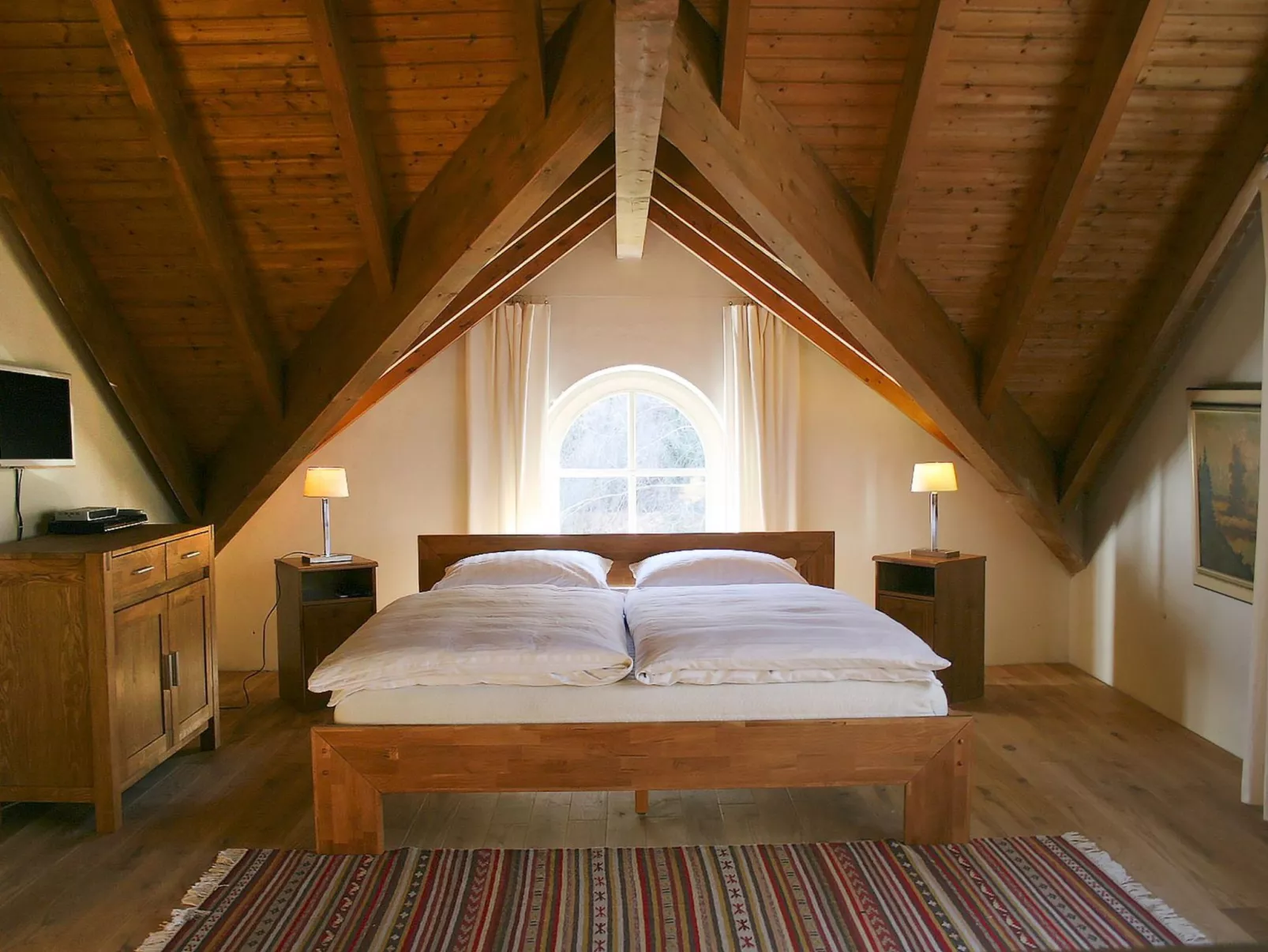 Fachwerkhaus mit Garten, Grill und Terrasse-Binnen