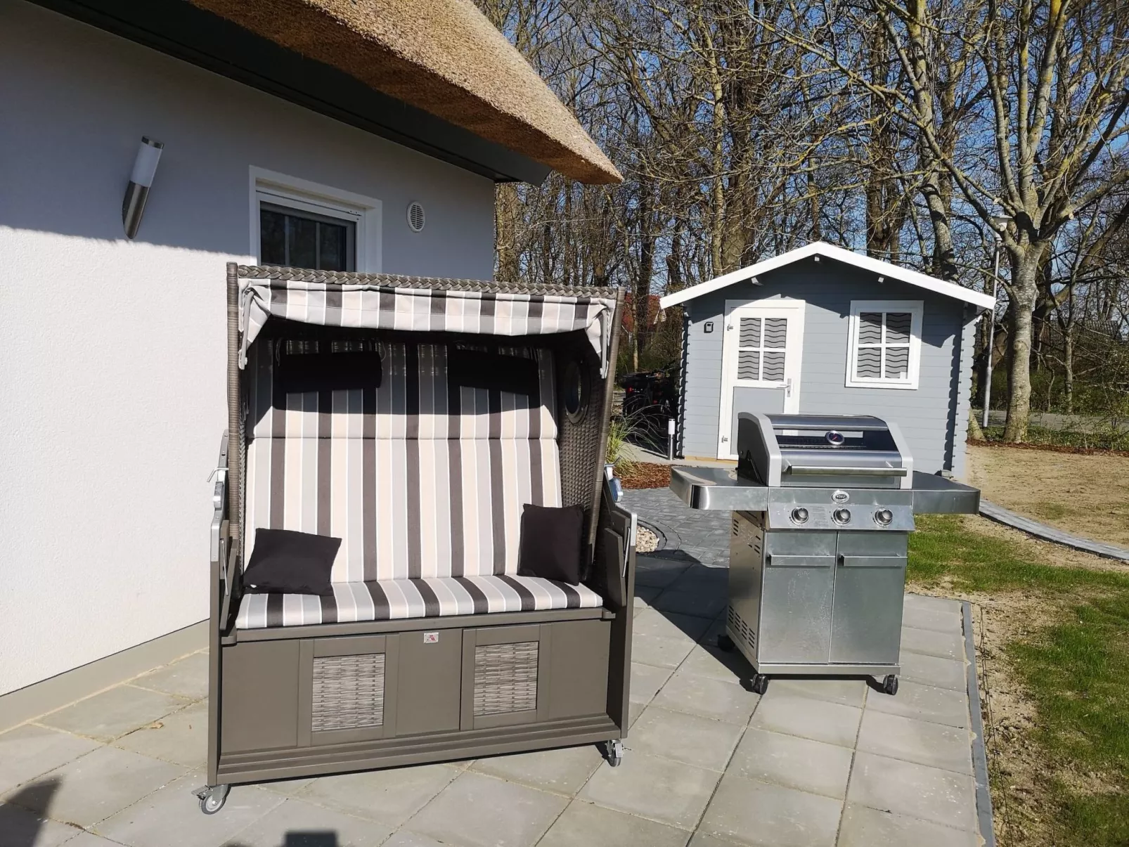 In Mellnitz mit Großem Garten-Buiten