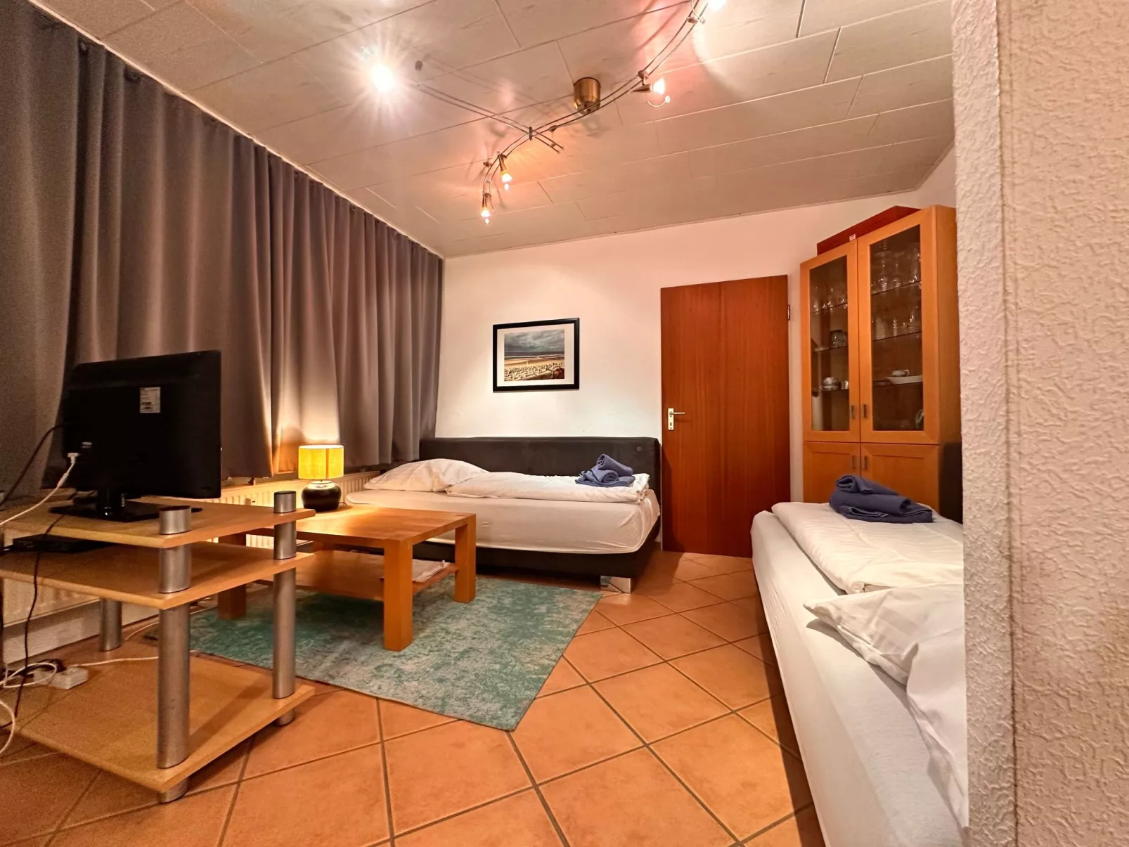 Penthouse mit Meerblick direkt am Strand-Binnen