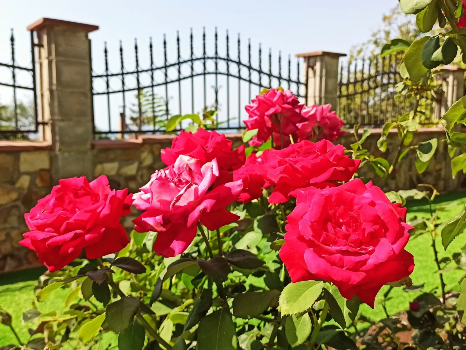 Familienvilla mit Meerblick "Arode Villa Ovid"-Buiten