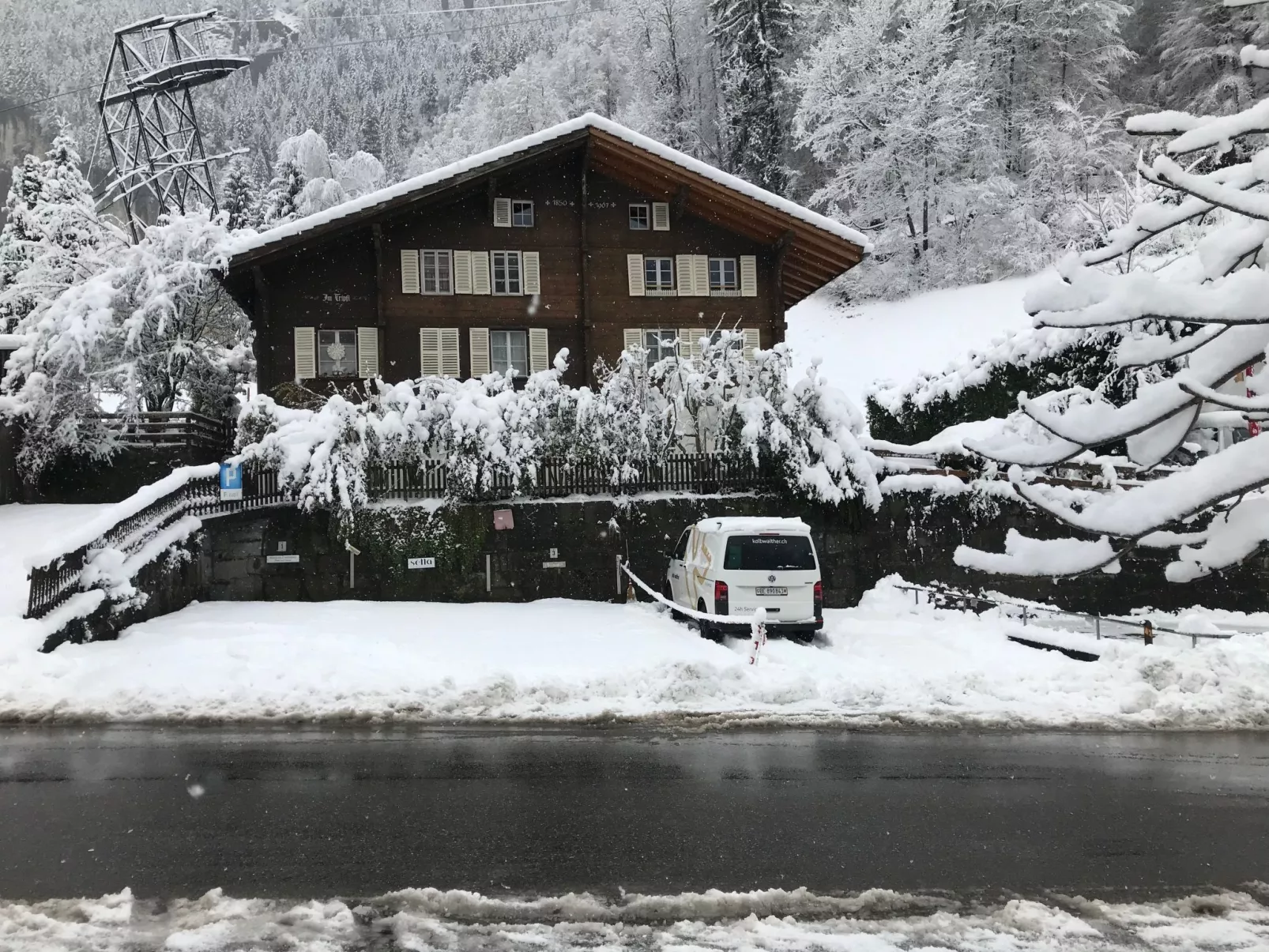 Chalet Tripfi-Buiten