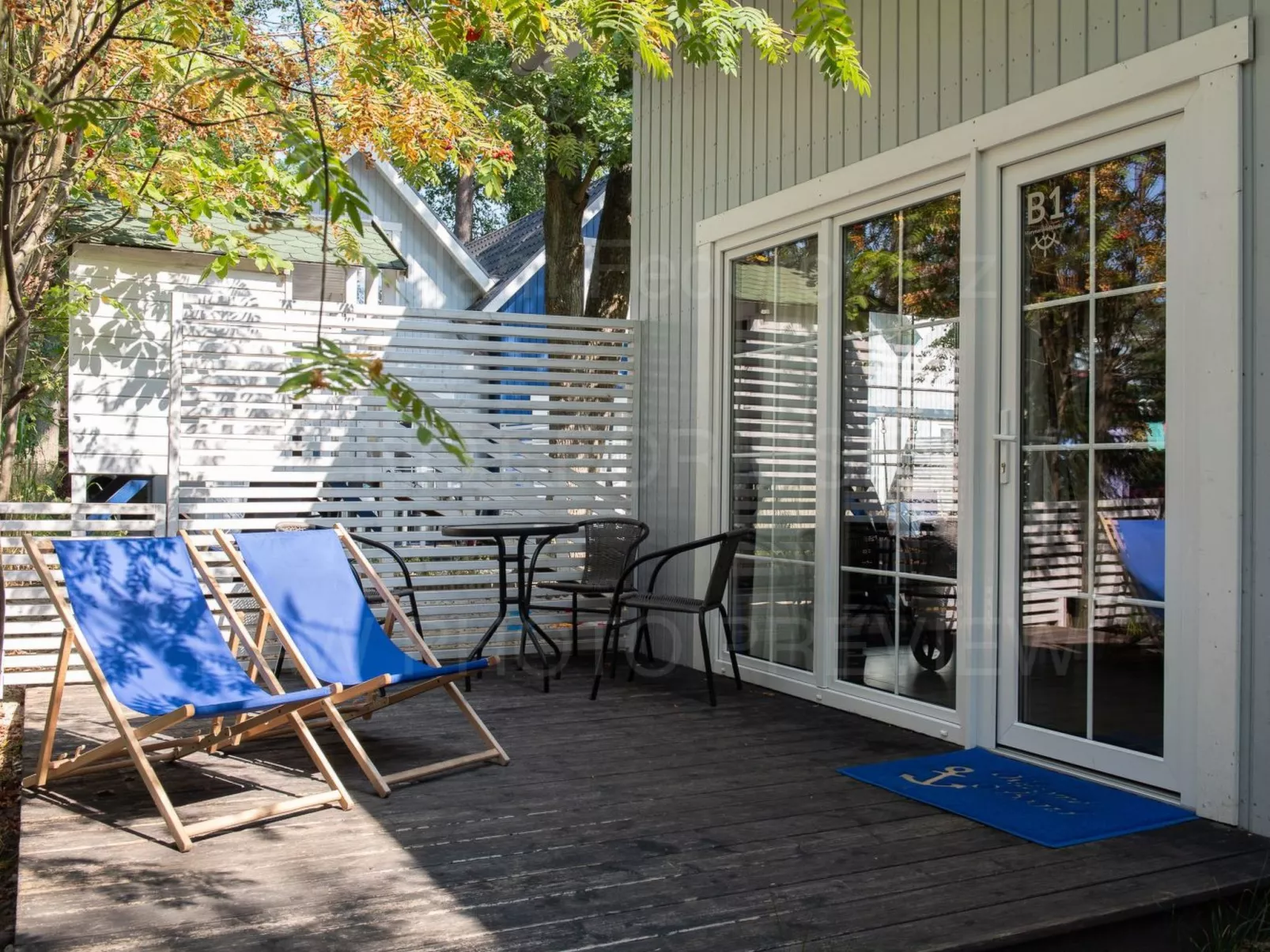 Marine Cottages mit Hund-Buiten