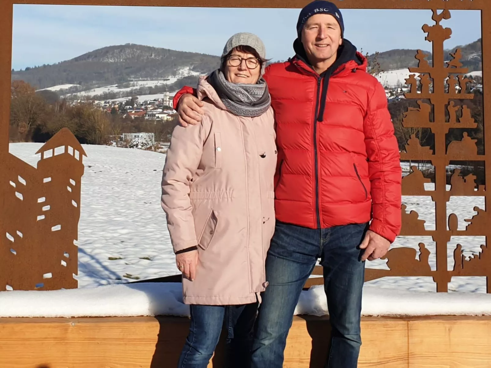 Tolle Wohnung in Hilders mit Eigenem Balkon-Buiten