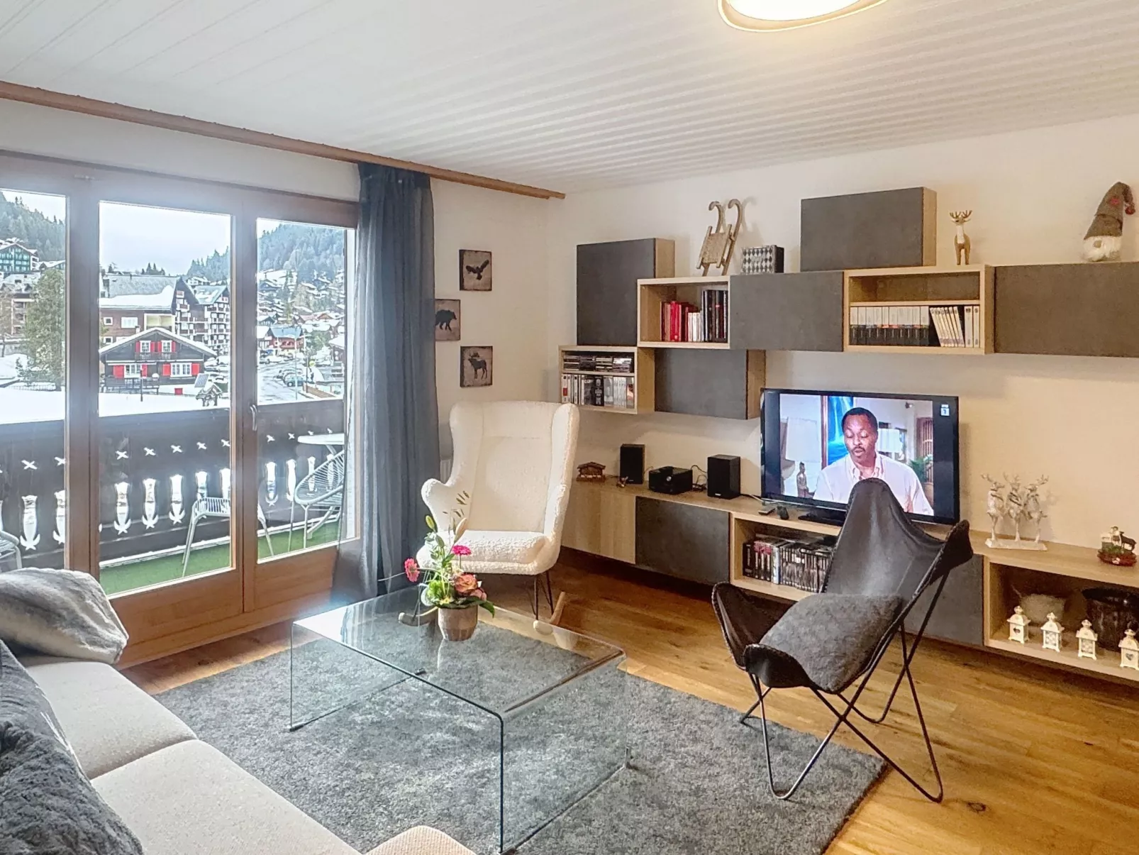 Morgins 6P, Ski-in Ski-out, Parkplatz, zentral, WiFI-Binnen