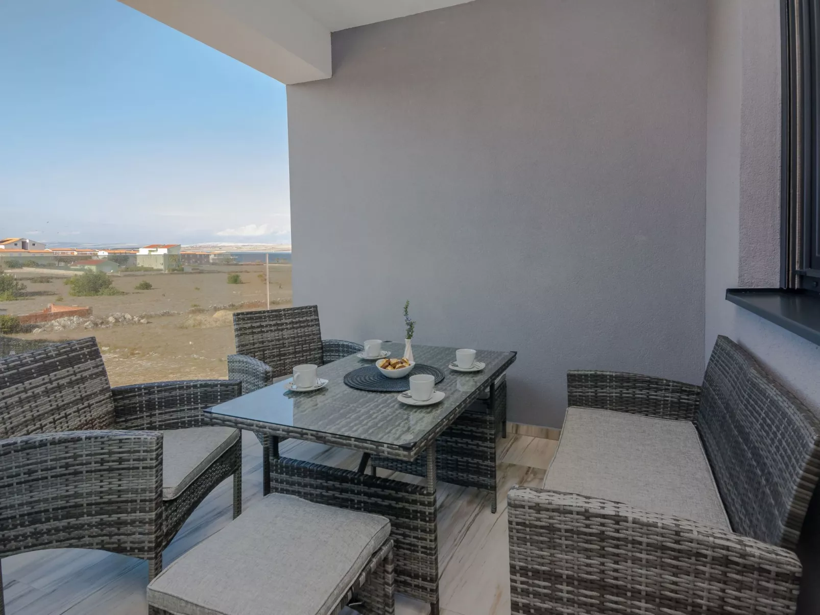 Wohnung mit Meerblick Glamour Vir - Agentur TA Leut-Binnen