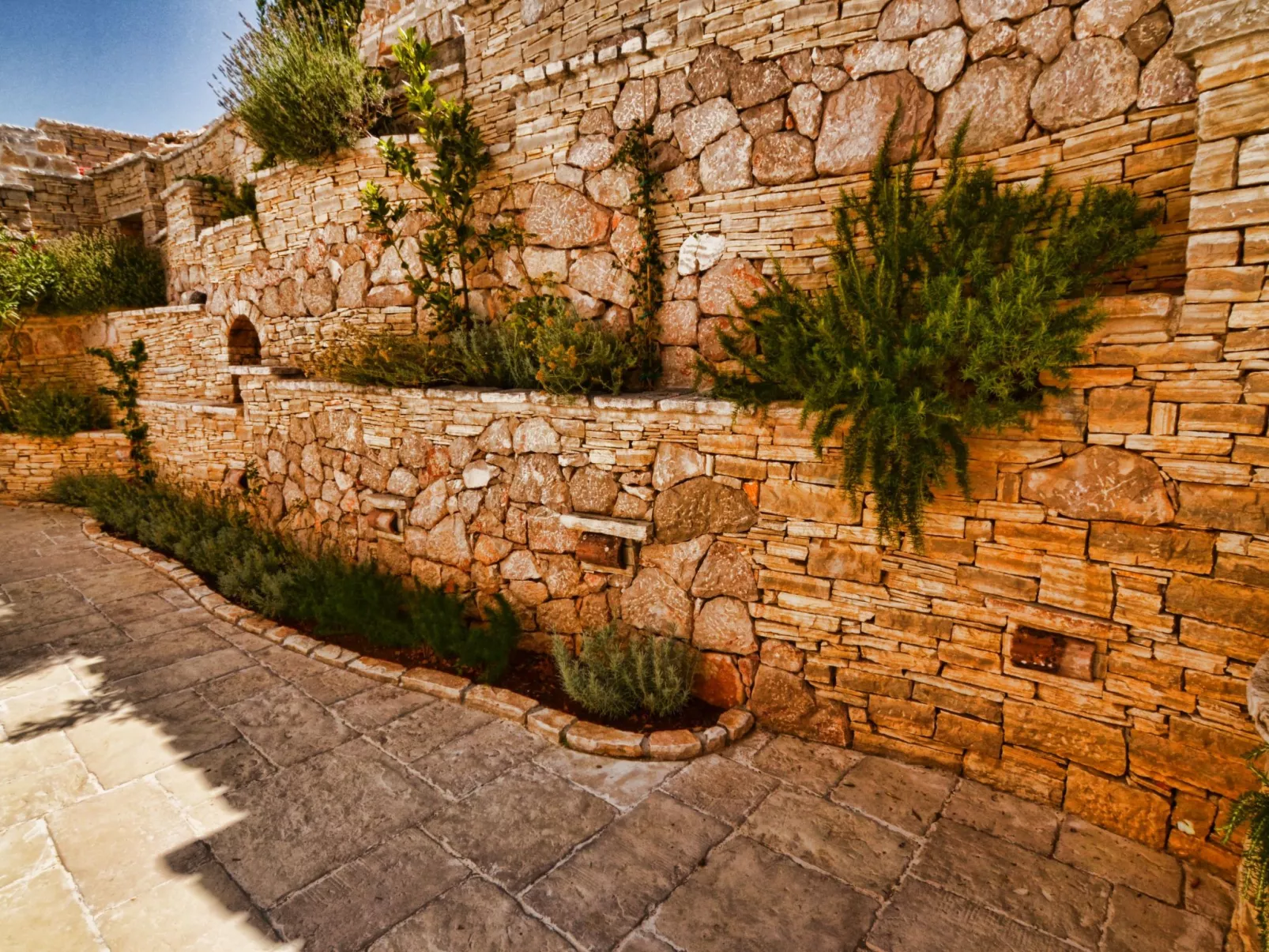 Wohnung für 4 Personen mit Pool und Jacuzzi-Buiten