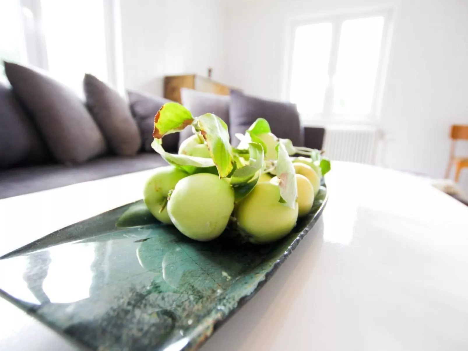 Mit Wasserblick-Binnen