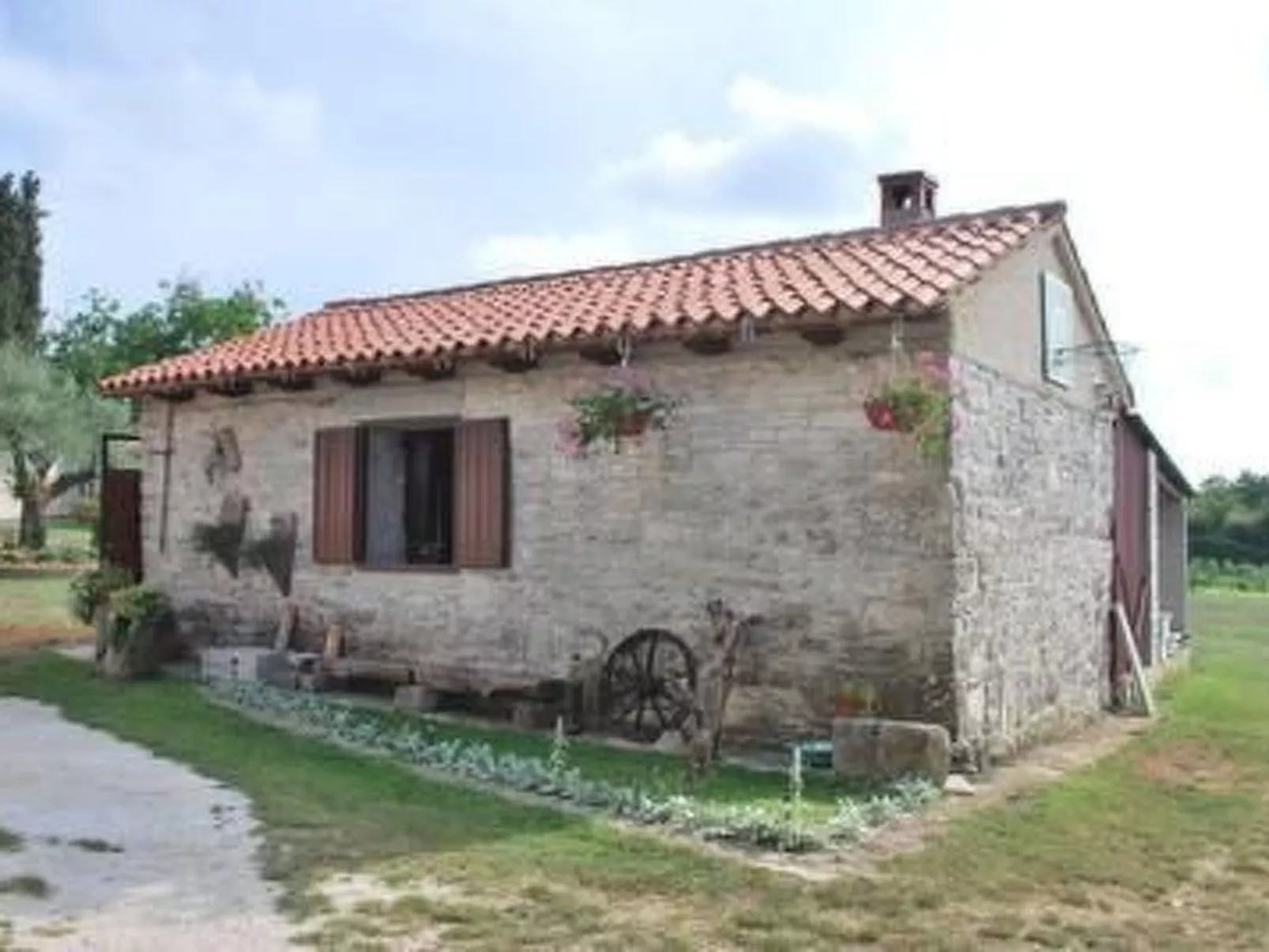 In malerischem istrischem Dorf-Buiten